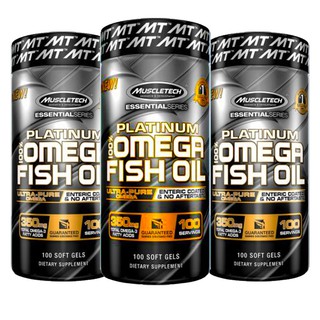 MuscleTech Platinum 100% Fish Oil 100 Viên