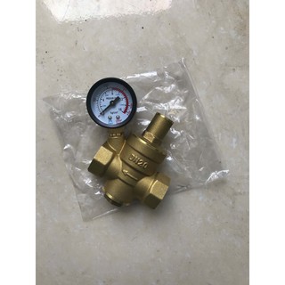 Van giảm áp ren 34mm kèm đồng hồ