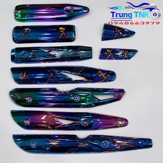 Ốp pô titan,7 màu gắn sirius,wave,exciter 2011,future neo.
