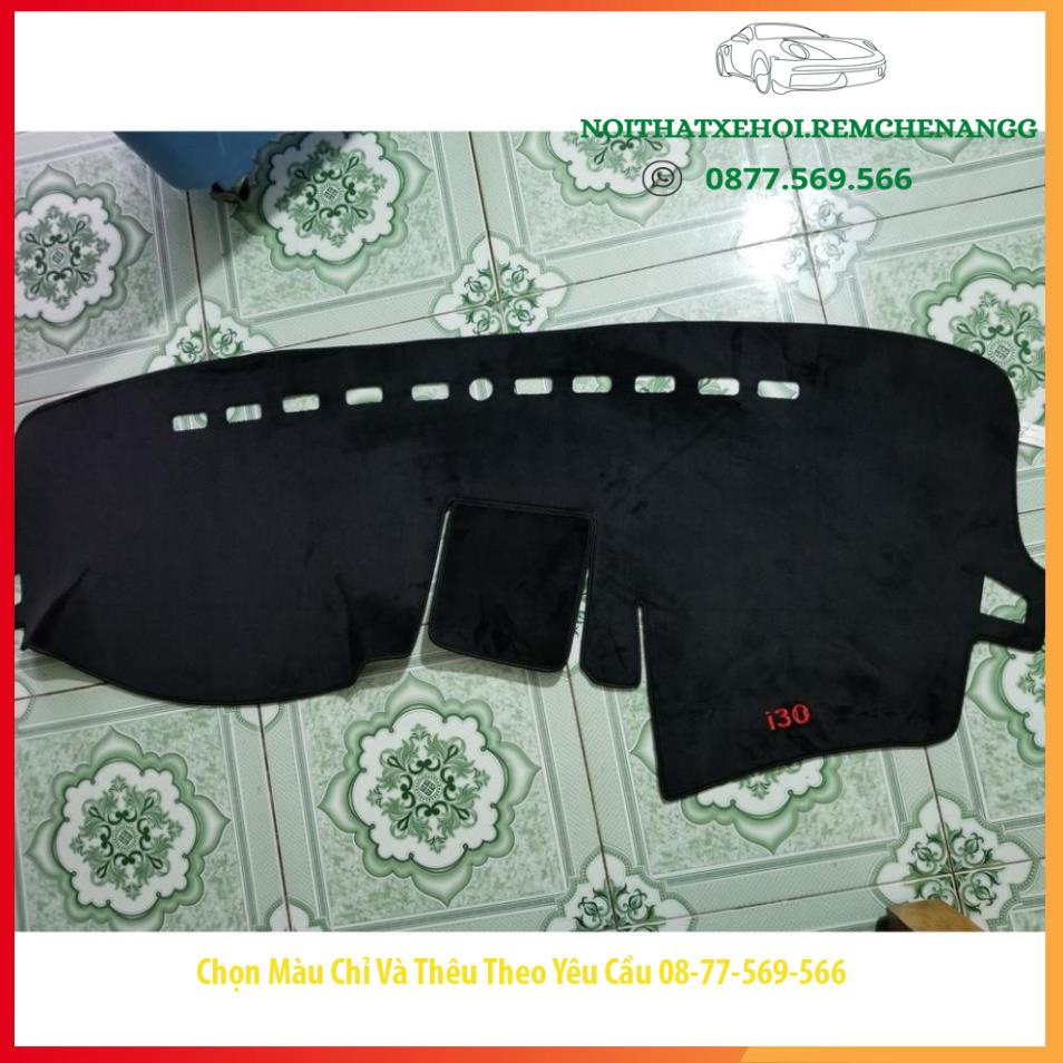 THAM TAPLO HUYNDAI I20-I30 DA VÂN GỖ DA CARBON NHUNG LÔNG CỪU 3 LỚP CÓ CHỐNG TRƯỢT THẢM PHỦ LÓT CHE NẮNG TAPLO