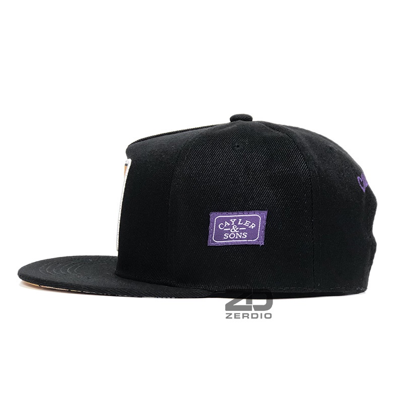 Nón Snapback, mũ hiphop nam nữ màu đen phong cách thời trang cá tính