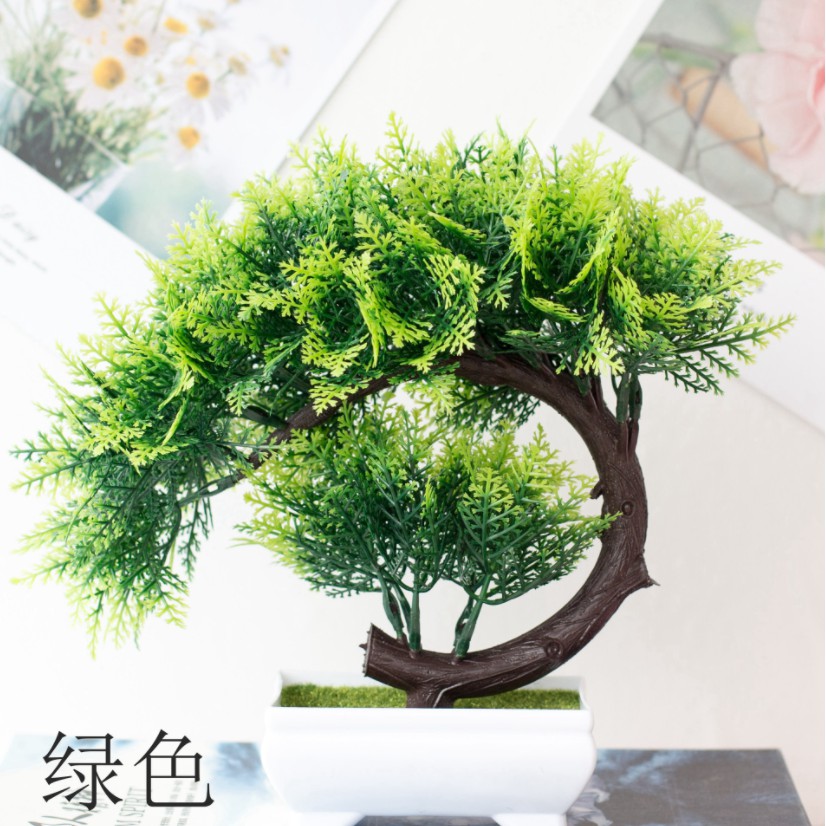 CÂY GIẢ BONSAI (kèm chậu) 🌻FREESHIP🌻 Cây để bàn - Siêu Đẹp