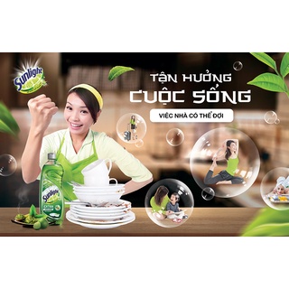 Nước rửa chén Sunlight chai 400g