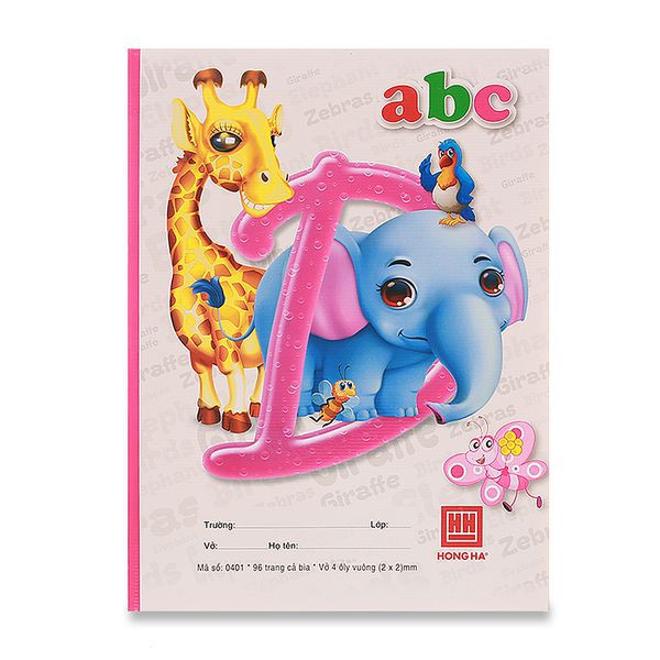 Vở 4 ô ly 96 trang Class ABC định lượng 100gsm 0401