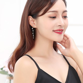 Khuyên tai lá 2 màu