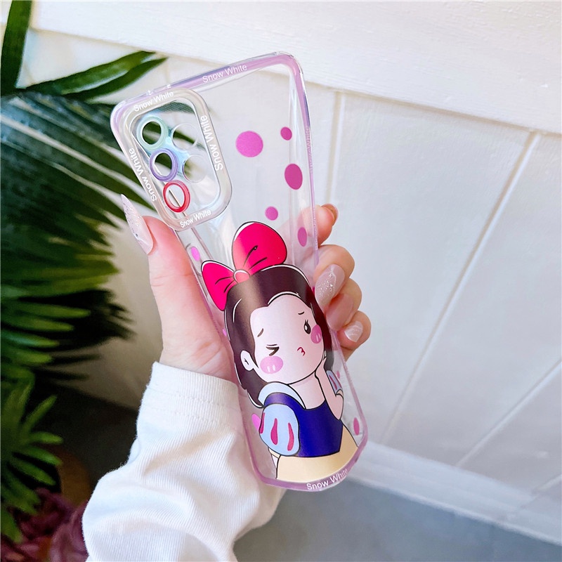 Ốp điện thoại in hoạt hình cho OPPO A15 A16 A9 A5 A53 2020 A5S A1K A37 A12 A3S A54 A55 A74 A95 4G REALME C1 RENO5 F