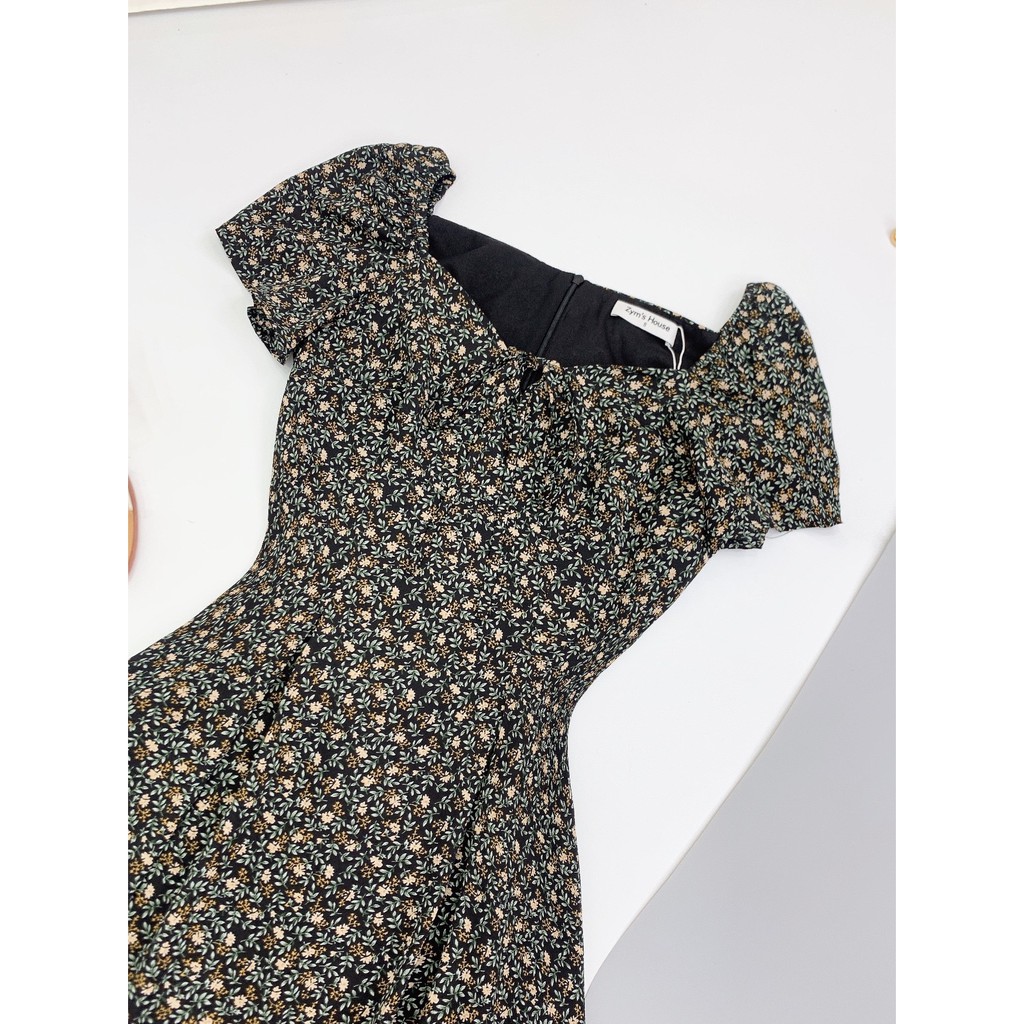 Váy xòe cổ vuông nơ ngực Zym's House - LT101 | BigBuy360 - bigbuy360.vn