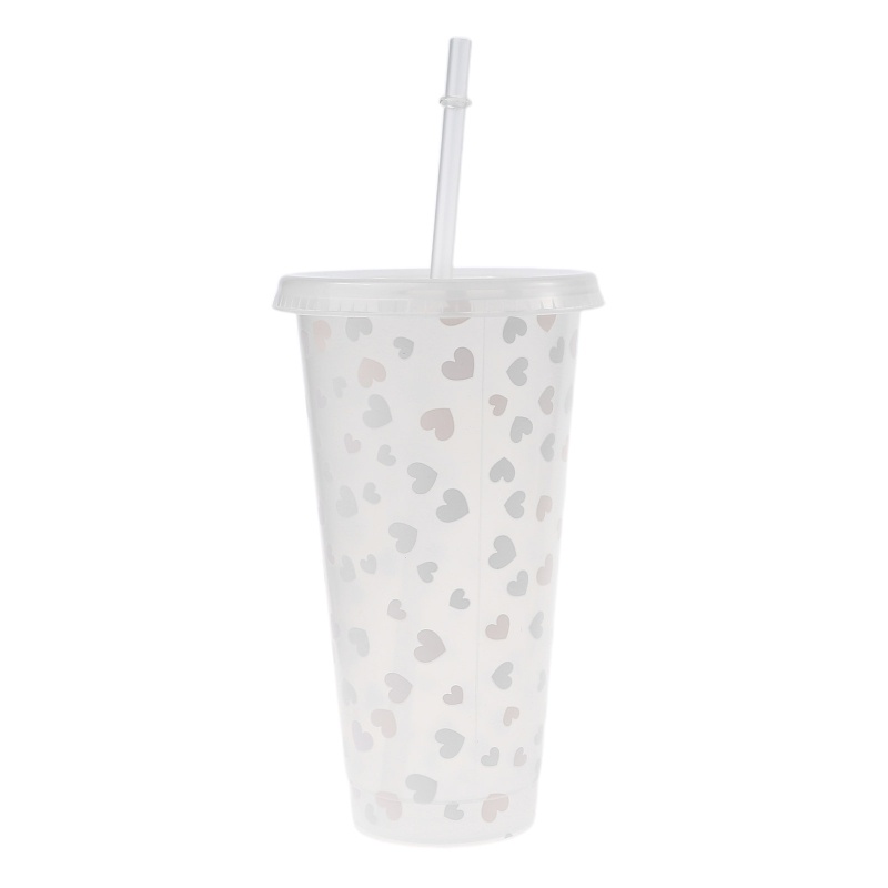 Cốc Uống Nước Lạnh 25oz Có Nắp Và Ống Hút Thay Đổi Màu Sắc Phong Cách Giáng Sinh Dành Cho Người Lớn Và Trẻ Em