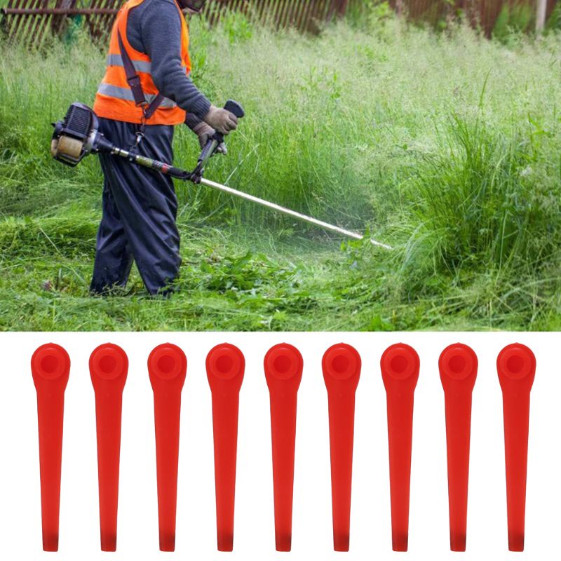 Set 100 Lưỡi Cắt Bằng Nhựa Thay Thế Cho Máy Cắt Cỏ