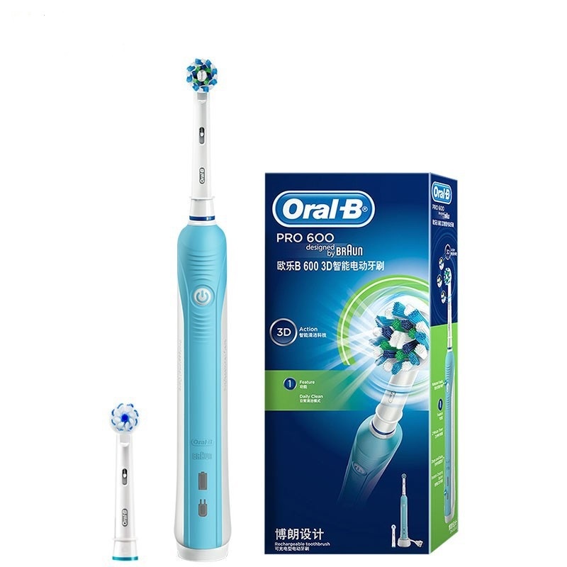 Bàn chải điện OralB, bàn chải đánh răng điện OralB D100, D12 Vitality, Pro600.