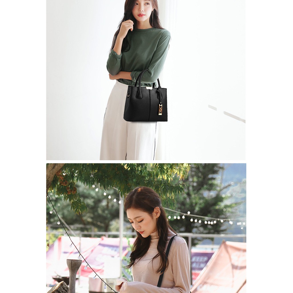 Túi xách chất liệu da mềm kích thước lớn thời trang mới 2021 dành cho phụ nữ trung niên