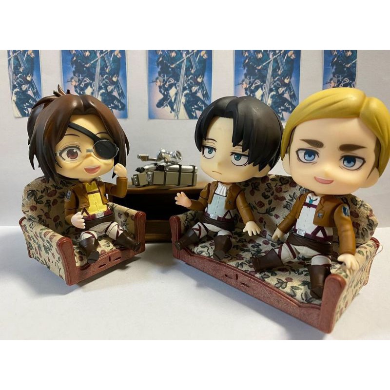 Mô hình Nendoroid chính hãng GSC Nendoroid Levi Ackerman - Anime Attack On Titan, Nendoll Ob11, ddf, ymy