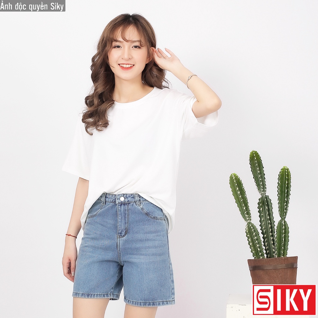 Quần Short jean nữ chất bò trơn mềm xinh xắn SJ01