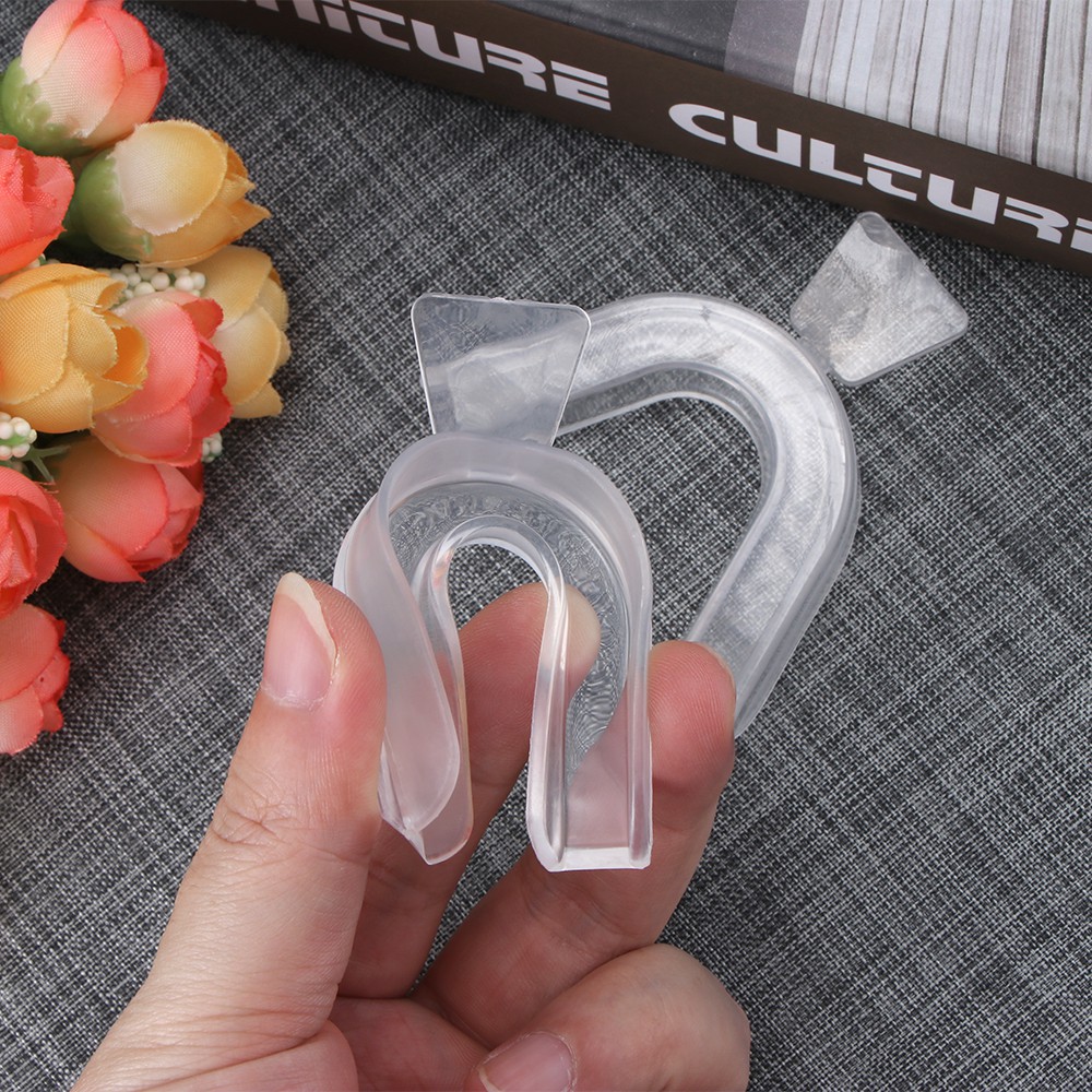 Set 2 Dụng Cụ Chống Nghiến Răng Bằng Silicone Tiện Dụng