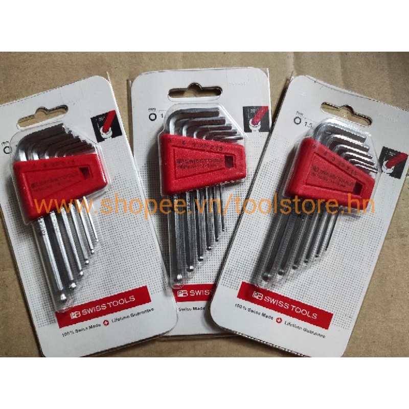 Bộ lục giác PB Swiss 212H-5CN, Thụy Sỹ
