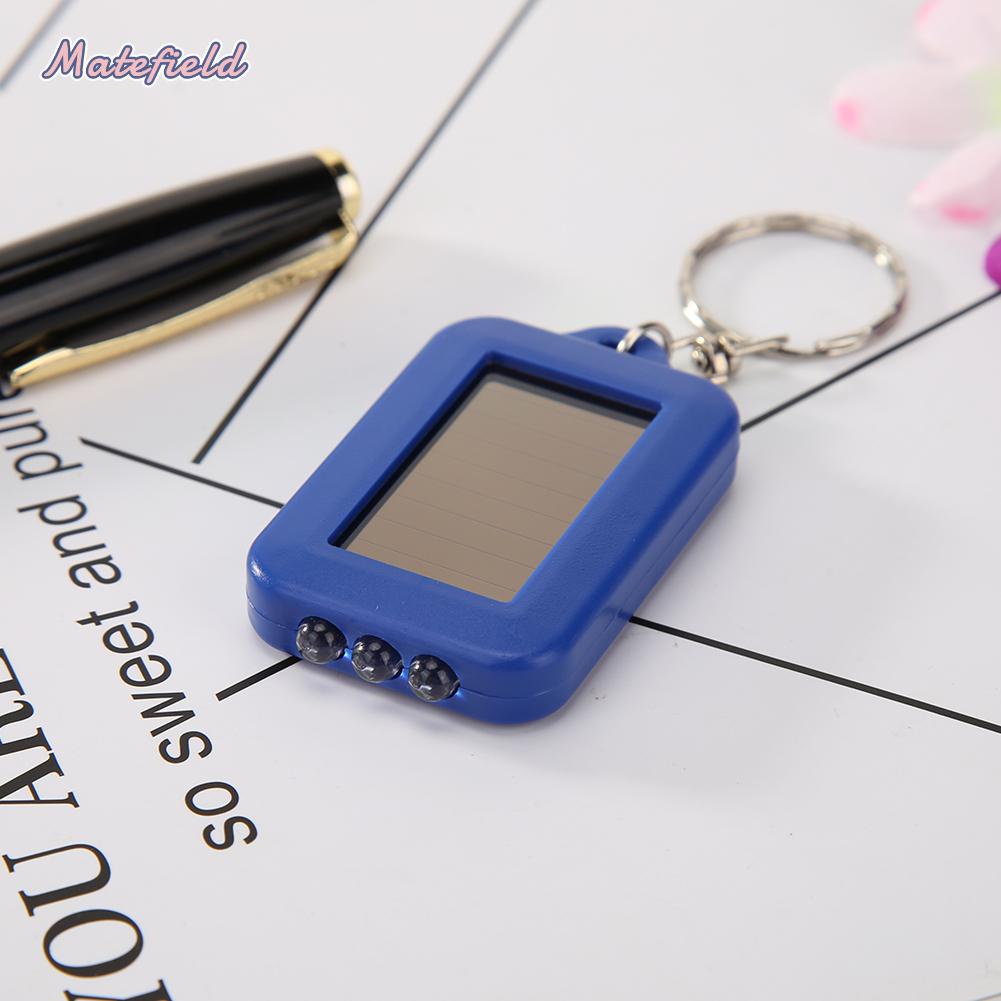 Móc Khóa Đèn Pin Năng Lượng Mặt Trời Mini