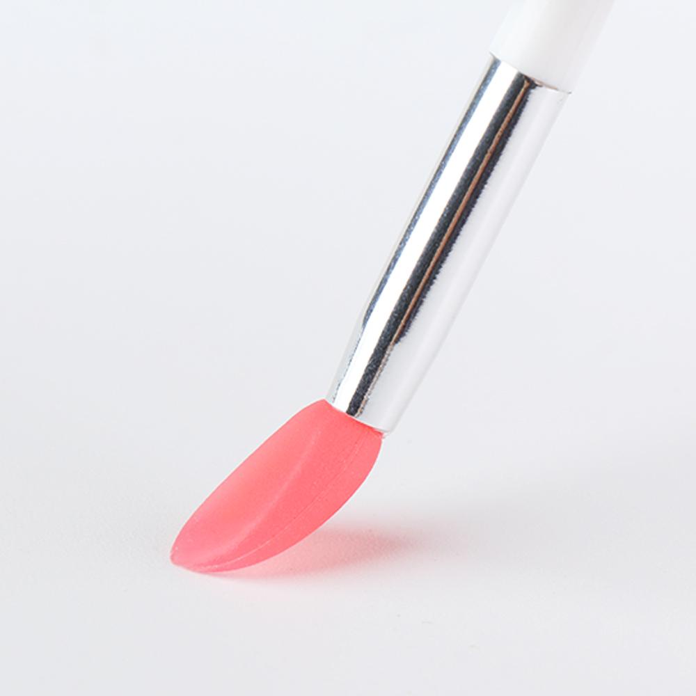 BORAG Cọ Tô Son Môi Bằng Silicone Kèm 1 Cọ Tô Son Môi Chống Bụi Tẩy Tế Bào Chết