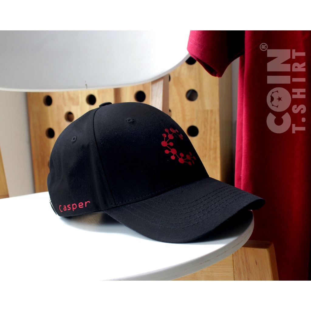 Mũ Casper cao cấp (CSPR), Binance, Bitcoin, Cointshirt