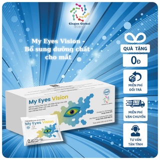 Thực phẩm bảo vệ sức khỏe My Eyes Vision - Bổ sung dưỡng chất cho mắt, giúp mắt sáng, rõ, chống thoái hóa điểm vàng