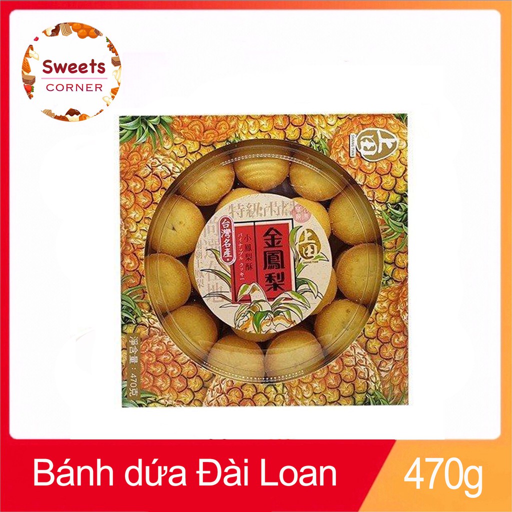 Bánh dứa Yeou Bin Mini Cake Đài Loan hộp 470g (5 vị)