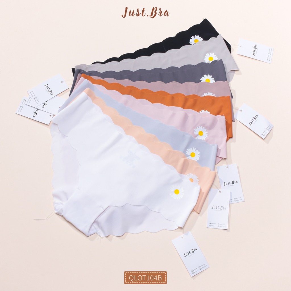 Quần lót hữ Just Bra không viền chất su mát mịn QLOT104B | BigBuy360 - bigbuy360.vn