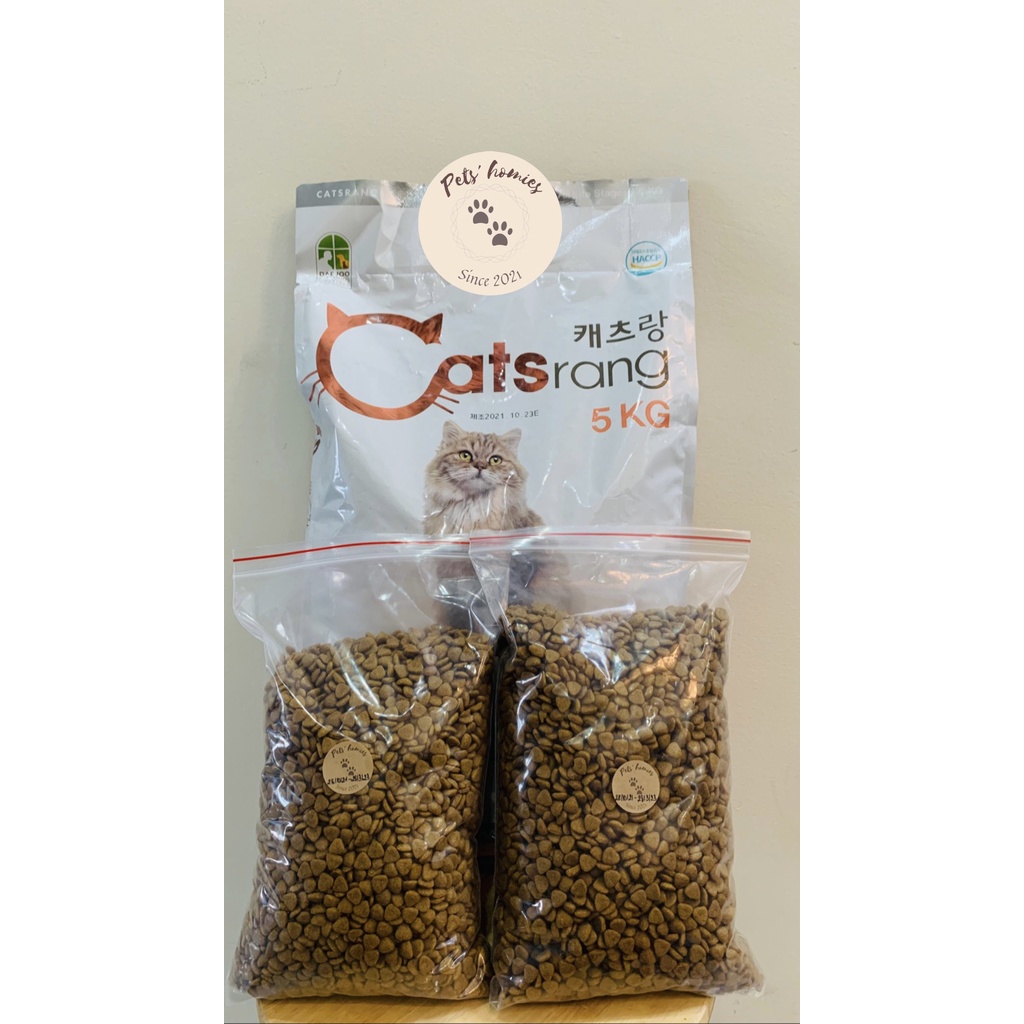 Thức ăn hạt cho mèo CATSRANG Hàn Quốc (Túi chiết 1kg)