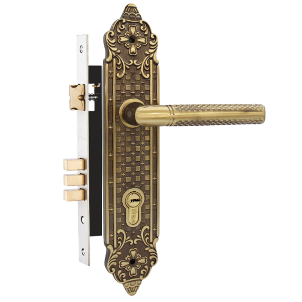 khóa cửa gỗ đẹp, Khóa Huy Hoàng HC8523