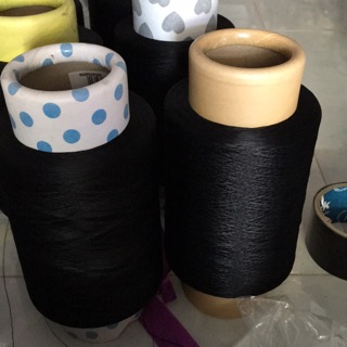 Tơ vắt sổ 150 trắng đen giá 55k/ kg