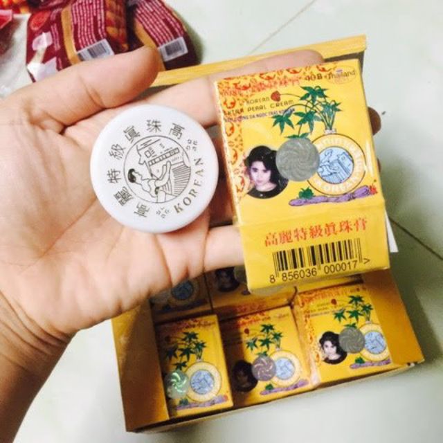 Kem dưỡng da ngọc trai korean