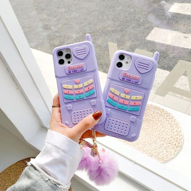 Ốp Lưng Hình Điện Thoại (Không Kèm Móc Khóa)