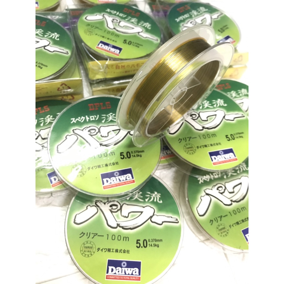 Cước Câu Cá Daiwa 7 màu siêu bền, Cước Câu Cá, Cước Trục Buộc Thẻo Câu Đài