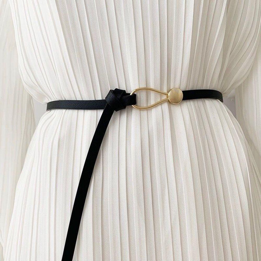 Eutus Thắt Lưng Da PU Thắt Nút Trang Phục Áo Khoác Sweater / Áo Khoác Ngoài Cho Nữ