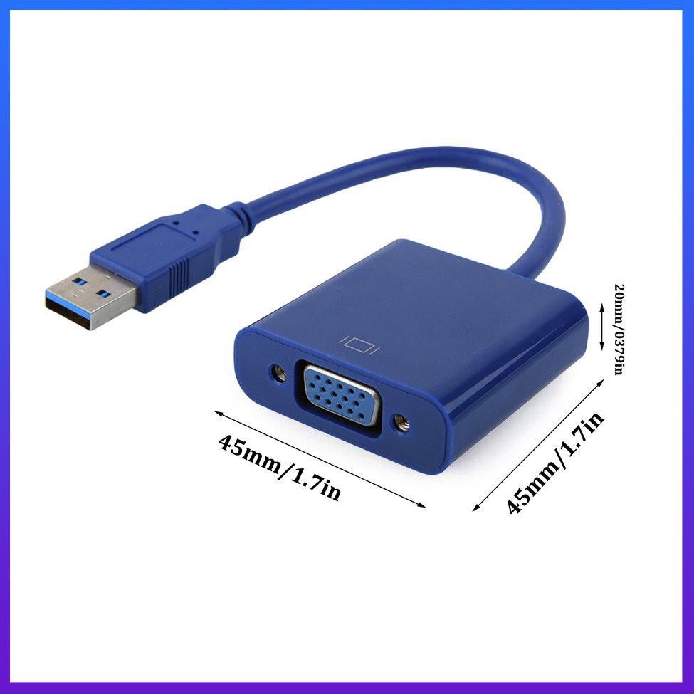 Usb To Vga Converter Usb To Vga Usb3 0 To Vga Usb To Vga Extension Cable