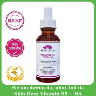 Serum SkinDeva Vitamin B5 + HA  Dưỡng Da, Phục Hồi Da
