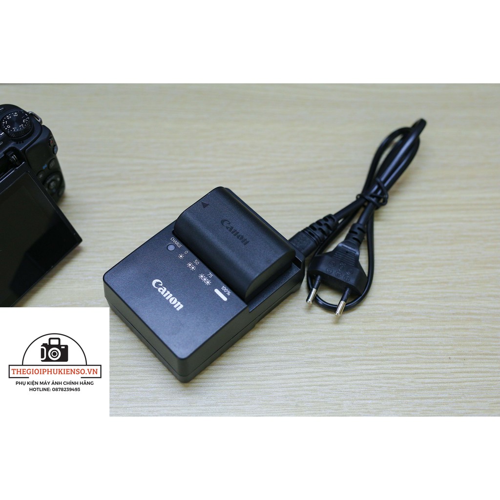 Sạc pin Canon LC E6E CAO CẤP cho pin canon Lp E6 dùng Canon 5DII , 5DIII , 6D , 7D, 70D, 60D