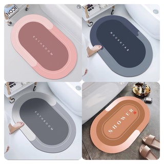 Thảm Nhung Nỉ Lau Chân chống trơn trượt siêu thấm hút nước phòng tắm cho khách sạn TC076