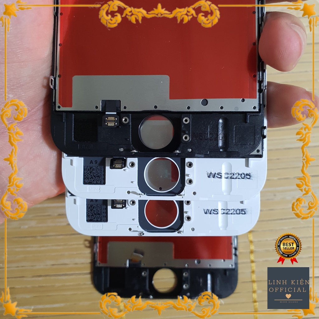 Màn hình iphone 6s full bộ zin new cao cấp màu trắng đen độc quyền linhkien.vn