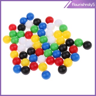 Set 60 Quả Bóng Nhựa 1cm Nhiều Màu Sắc