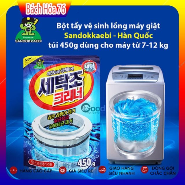 1086 bột tẩy lồng máy giặt hàn quốc