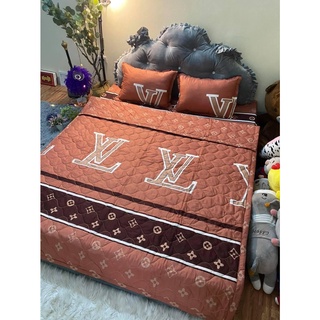 SÉT CHĂN GA GỐI HÈ THU 5 MÓN - LV