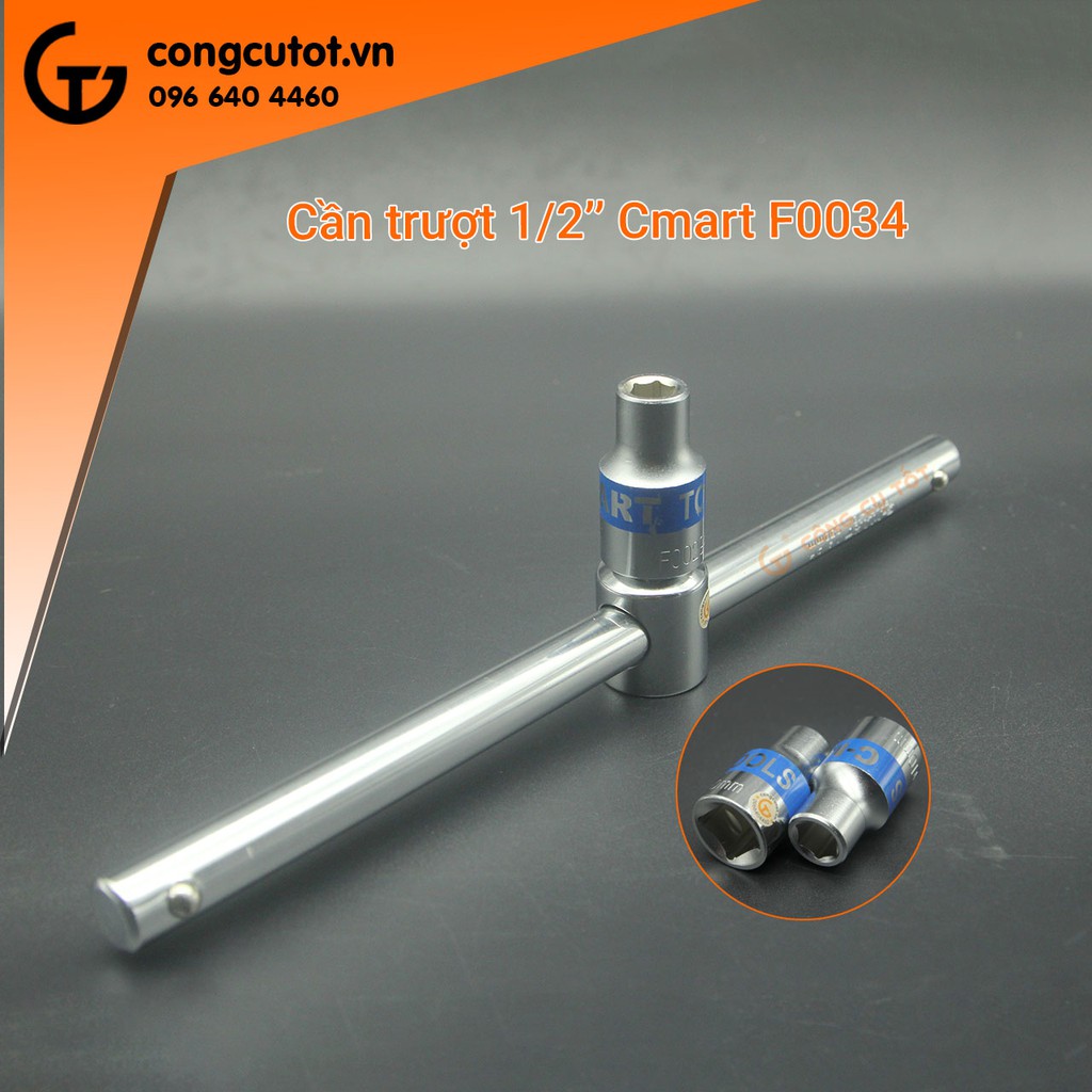 Cần trượt 1/2&quot; 250mm/10&quot; C-MART F0034-10