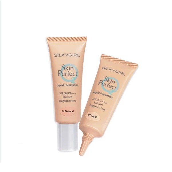 Kem Nền Silkygirl Skin Perfect Liquid Foundation 25ml