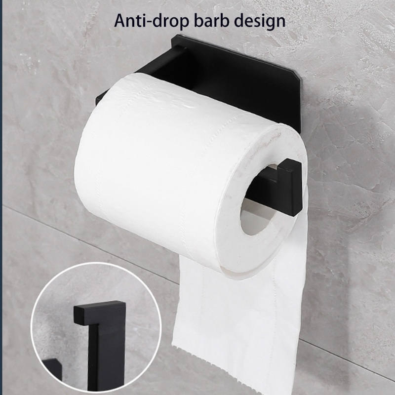 Giá Đỡ Cuộn Giấy Vệ Sinh Gắn Tường Đa Năng Chống Rỉ Sét