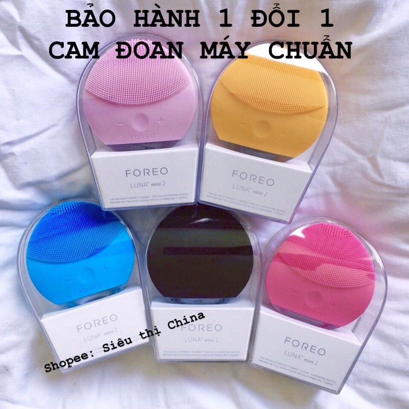BẢO HÀNH 1 ĐỔI 1 — Máy Rửa Mặt FOREO LUNA MINI Cao Cấp