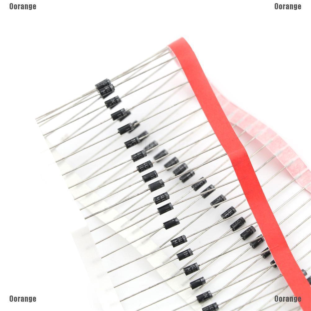Bộ 100 Diode do-41 Linh Kiện 1n4007 1A