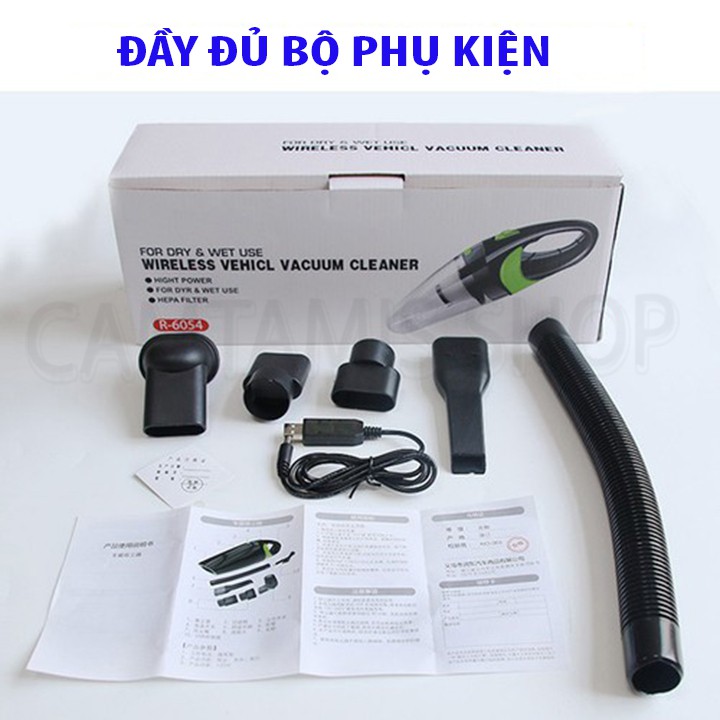 Máy hút bụi mini không dây cầm tay mẫu sạc pin - RunDong R6054 | BigBuy360 - bigbuy360.vn