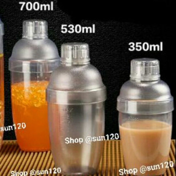 Nắp bình lắc pha chế shaker cocktail trà sữa vừa bình 350ml,530ml và 700ml bền đẹp rẻ