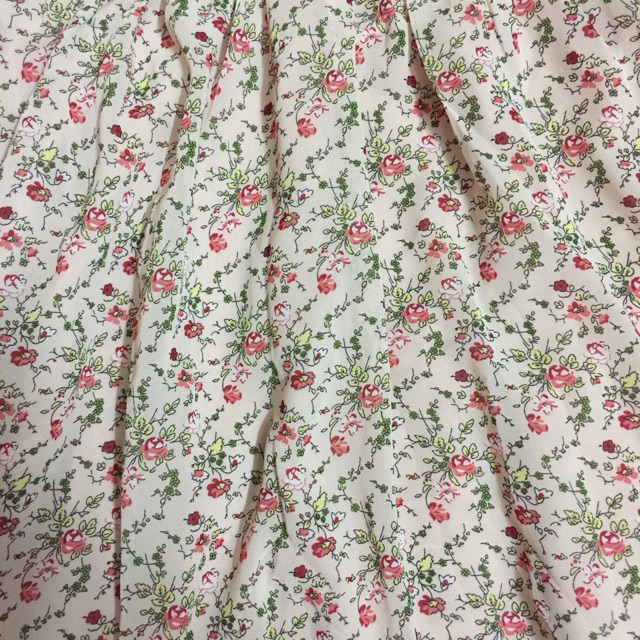 Váy Voan Hoa Nhí Dáng Xoè Dễ Thương Size S