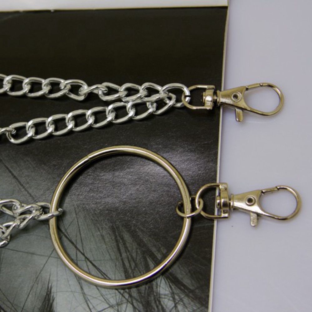 Thắt Lưng Dây Xích Kim Loại Thời Trang Cá Tính