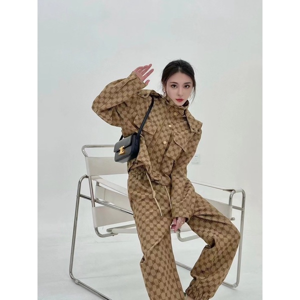 Bộ Quần Áo Gucci hoạ tiết